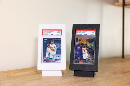 Single Desktop Display for PSA Graded Trading Cards