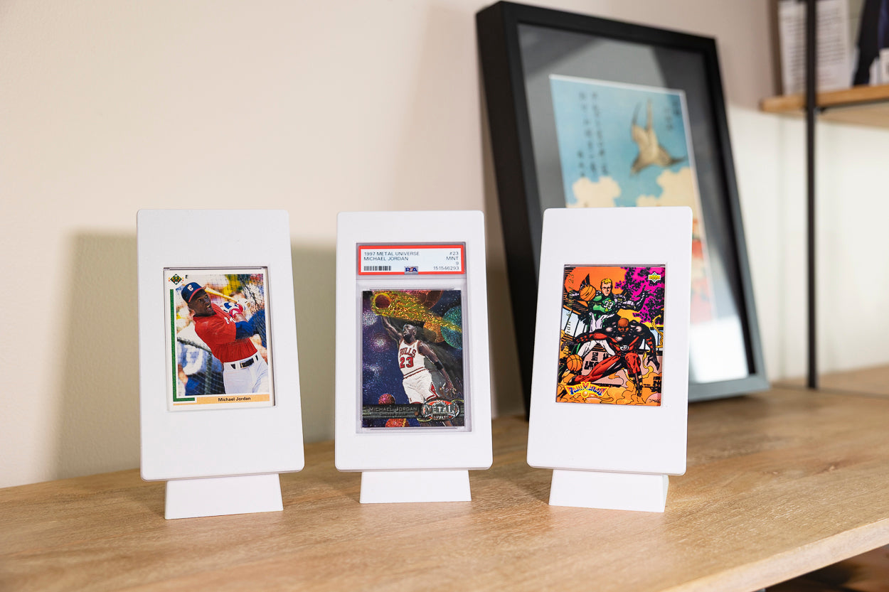 Single Desktop Display for PSA Graded Trading Cards